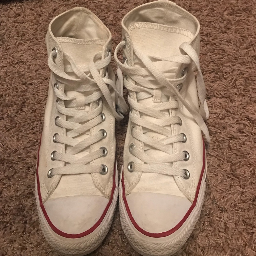 White high top converse